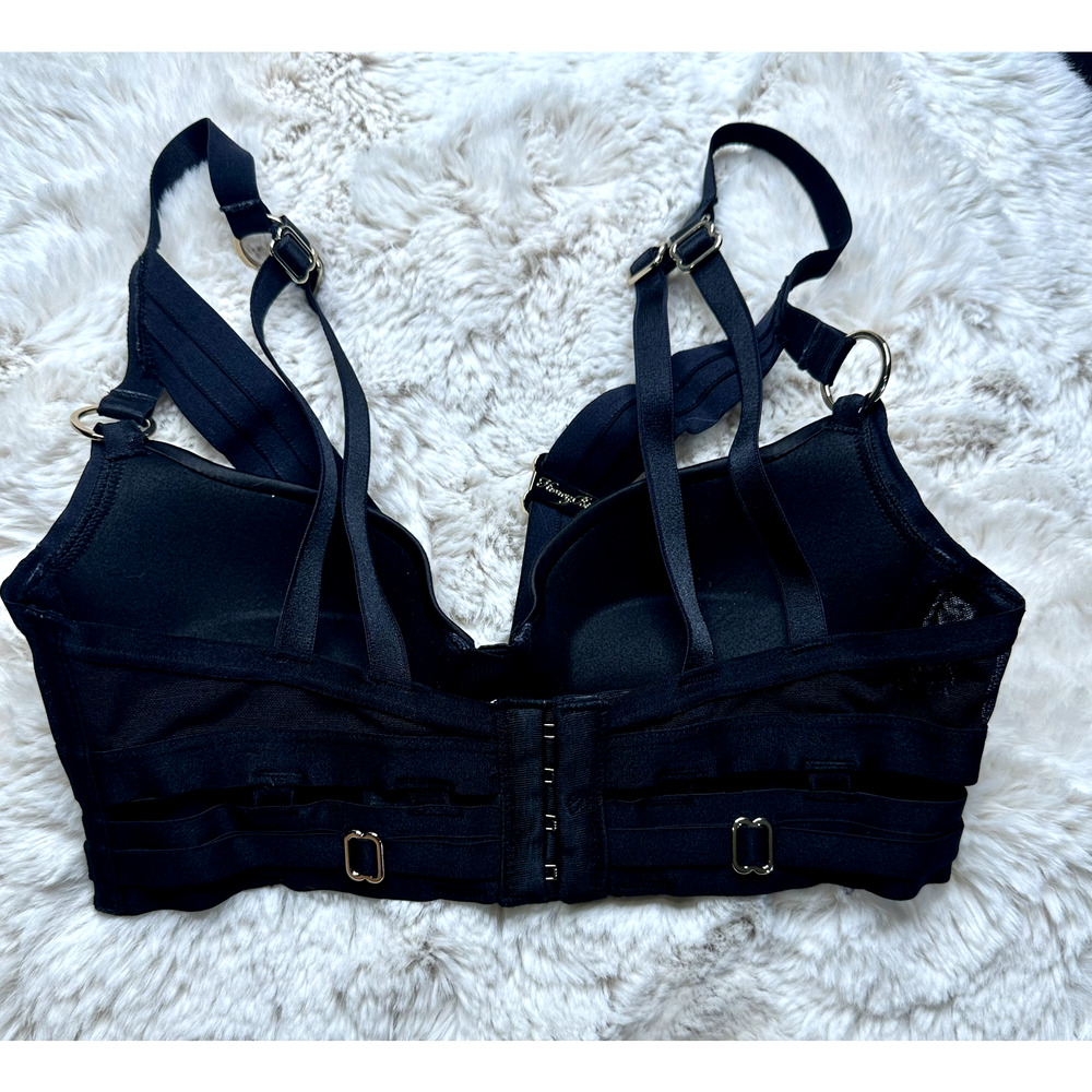 Honey Birdette ELVIS🖤 Black and Gold Bra 32A - Picture 2 of 4